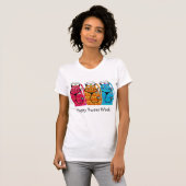 Happy Zurses Week Ziekkatten T-shirt (Voorkant volledig)
