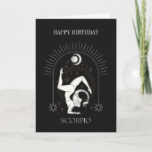 HappyBirthday Mystic Schorpioen Zodiac Horoscoop K (Voorkant)