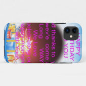 HappyBirthday voor jou Case-Mate iPhone Case (Achterkant (horizontaal))