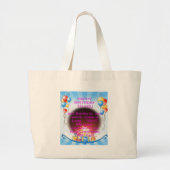 HappyBirthday voor jou Grote Tote Bag (Voorkant)