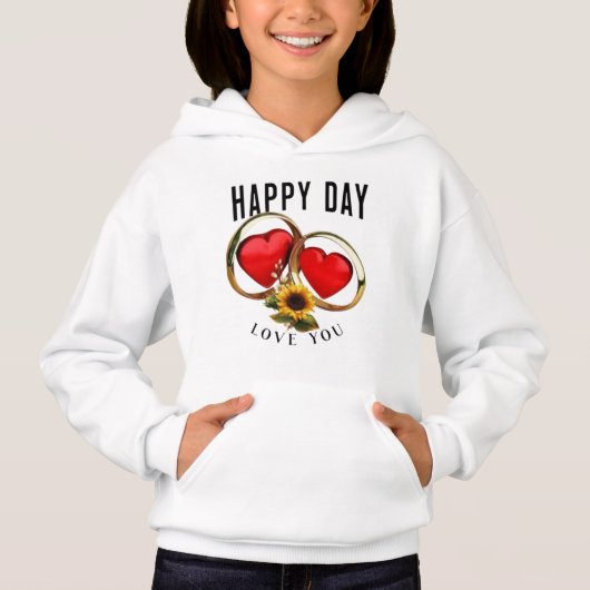 HappyDay Sunburst Logo voor Casual en Inspirerend (Voorkant)