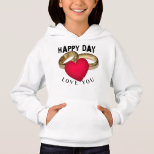 HappyDay Typography Art voor Custom T-Shirt Printi