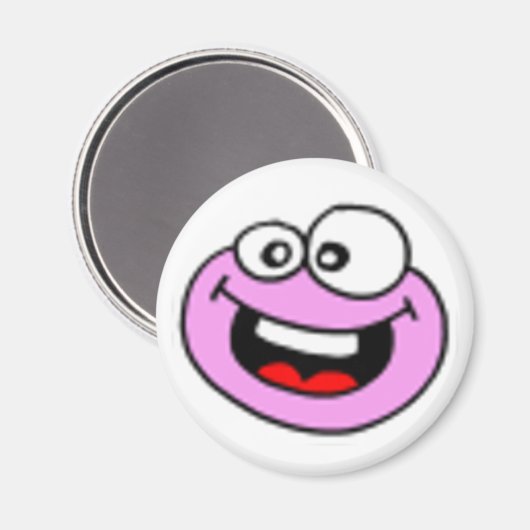 Happyface [magneet] magneet (Voorkant / Achterkant)