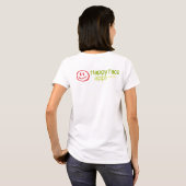 HappyFaceApps.com Logo T T-shirt (Achterkant volledig)
