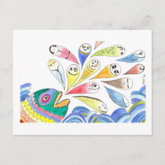HappyFish Briefkaart