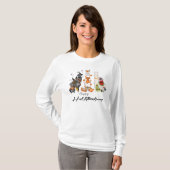 HAPPYHALLOTHANKSMAS-shirt T-shirt (Voorkant volledig)
