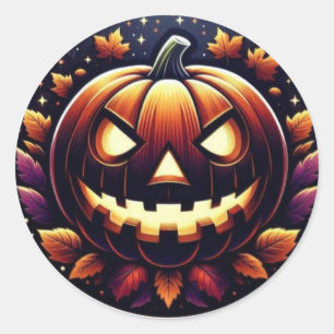 HappyHalloween Ronde Sticker