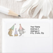 HappyHoppers® Adresetiketten Etiket (Insitu)