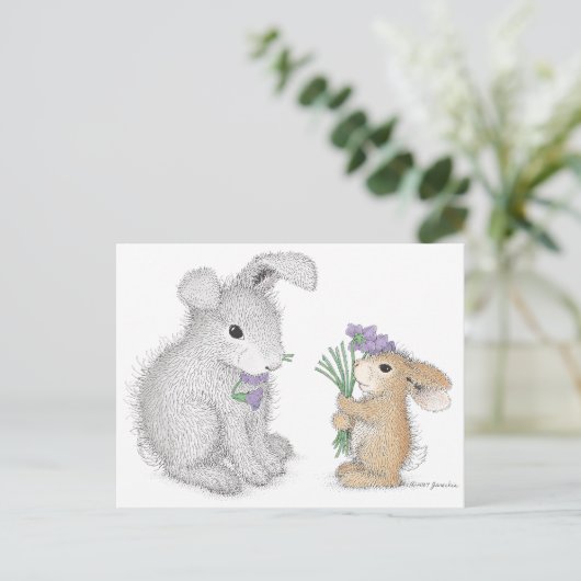 HappyHoppers®-Briefkaart Briefkaart (Staand voorkant)