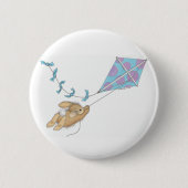 HappyHoppers® Buttonnen Ronde Button 5,7 Cm (Voorkant)