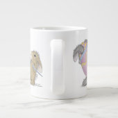 HappyHoppers® - Jumbo-Mok Grote Koffiekop (Achterkant)