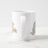 HappyHoppers® - Jumbo-Mok Grote Koffiekop (Achterkant)
