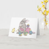 HappyHoppers®-Kaart Kaart (Gele Bloem)