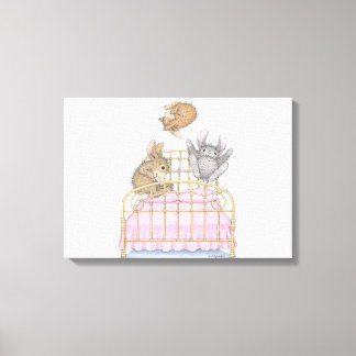 HappyHoppers® verpakt canvas Afdruk