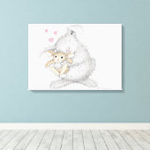 HappyHoppers® verpakt canvas Afdruk (Insitu (Houten vloer))