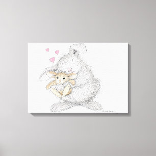 HappyHoppers® verpakt canvas Afdruk