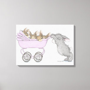 HappyHoppers® verpakt canvas Afdruk