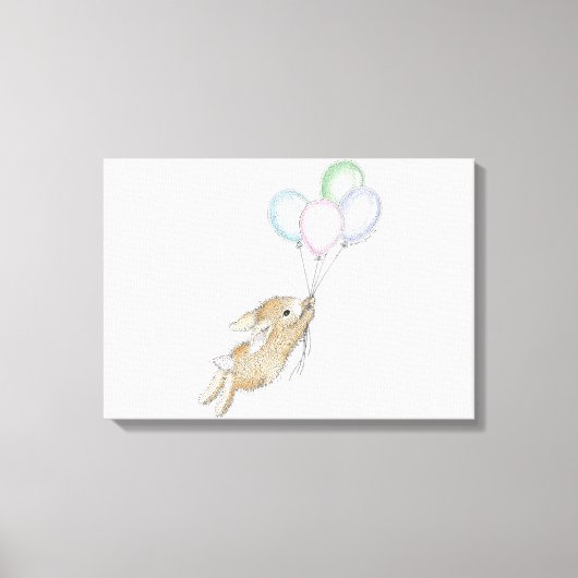 HappyHoppers® verpakt canvas Afdruk (Voorkant)