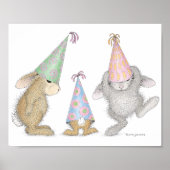 HappyHoppers® Wall Art Poster (Voorkant)