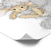 HappyHoppers® Wall Art Poster (Hoek)