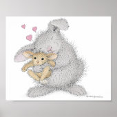 HappyHoppers® Wall Art Poster (Voorkant)