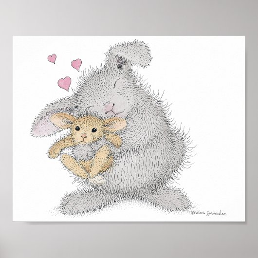 HappyHoppers® Wall Art Poster (Voorkant)