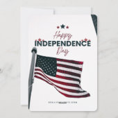 #HappyIndependenceDayFlatHolidayCard Feestdagenkaart (Achterkant)