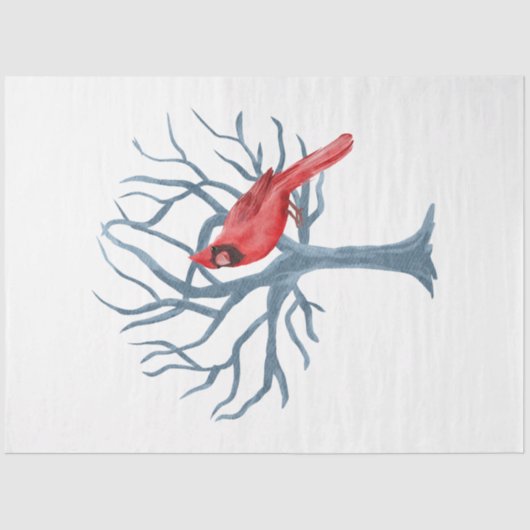 HappyLand-kerstontwerp 13 Tissuepapier (Voorkant)