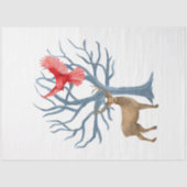 HappyLand-kerstontwerp 14 Tissuepapier (Voorkant)