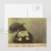 HappyLittleWitch Briefkaart (Voorkant / Achterkant)