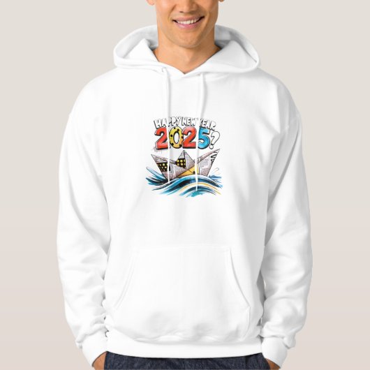 HappyNewYear2025 Hoodie (Voorkant)