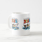 HappyNewYear2025 Koffiemok (Voorkant links)