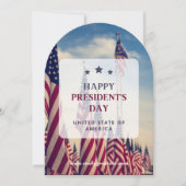 #HappyPresidentDay Verenigde Staten van Amerika Kaart (Voorkant)