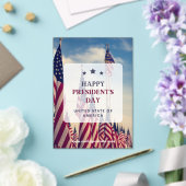 #HappyPresident'sDayUSAcrylicInvitation Acryl Uitnodigingen (Insitu (Huwelijk))