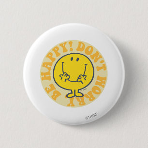 Happy's Happy Motto Ronde Button 5,7 Cm
