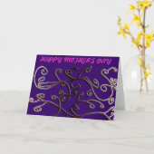 Happy's Moederdag Wenskaart Kaart (Gele Bloem)