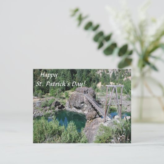 HappySt. Patrick's Day Briefkaart (Staand voorkant)