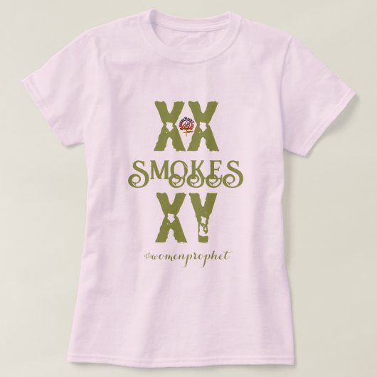 Happyworkt XX ROKT XY VROUWEN T-shirt (Design voorkant)