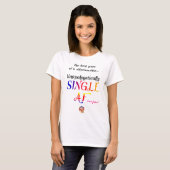 HappyWorkT ZONDER VERONTSCHULDIGINGEN SINGLE AF GR T-shirt (Voorkant volledig)