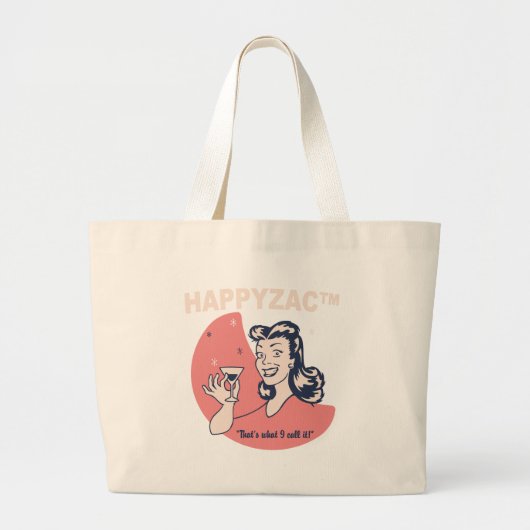 Happyzac™ Grote Tote Bag (Voorkant)