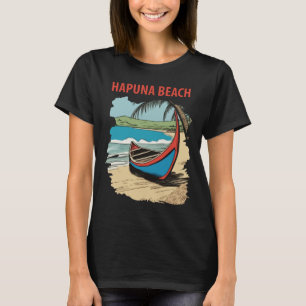 Hapuna Beach Hawaii Outrigger Reis T-Shirt