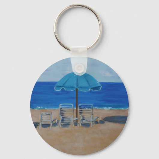 Hapuna Beach Hawaii Sleutelhanger (Voorkant)
