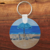 Hapuna Beach Hawaii Sleutelhanger (Voorkant)