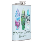 Hapuna Beach Hawaii Surfplanken  Heupfles (Rechts)