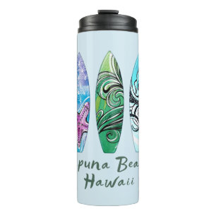Hapuna Beach Hawaii Surfplanken Thermosbeker