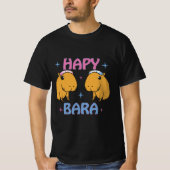 Hapybara - Grappige capybara T-shirt (Voorkant)
