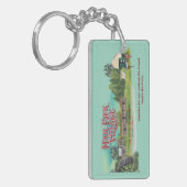 Har-Ber Village-acryl sleutelhanger 2026 (Voorkant Links)