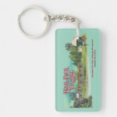 Har-Ber Village acrylic keychain 2026 (Voorkant)