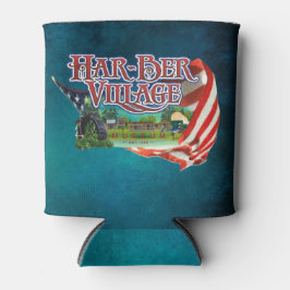 Har-Ber Village and flag Can Cooler2026 Blikjeskoeler