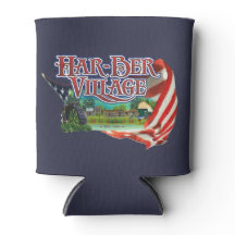 Har-Ber Village en vlag Koelbox